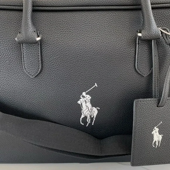Polo by Ralph Lauren Black Duffel Bag